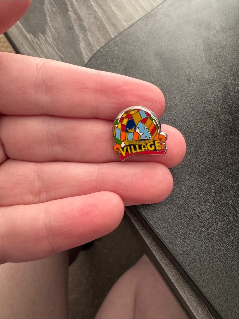 20 Years Of Disney Pin Trading Event Tiny Mystery Pin Millennium Village